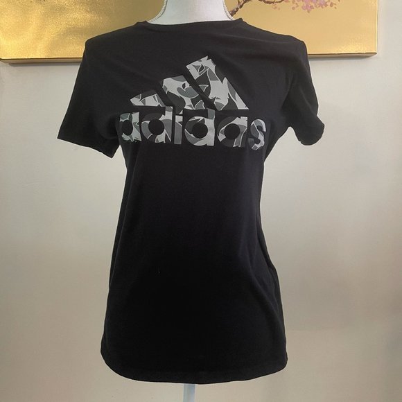 adidas Tops - Adidas Black Tee